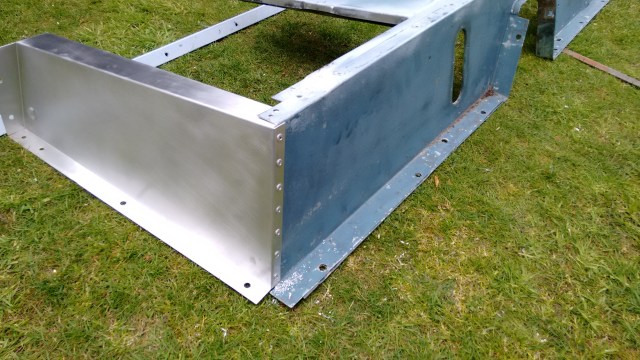 Modified end panel placement