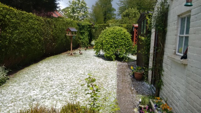 Hail storm
