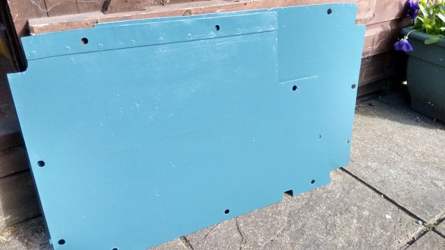 Temporary floor panel repair