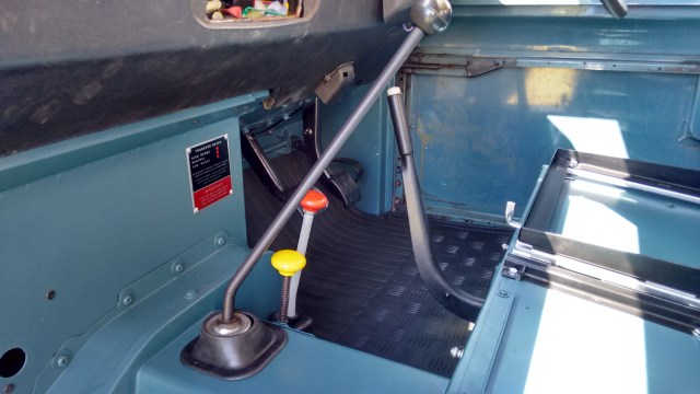 View from passenger side