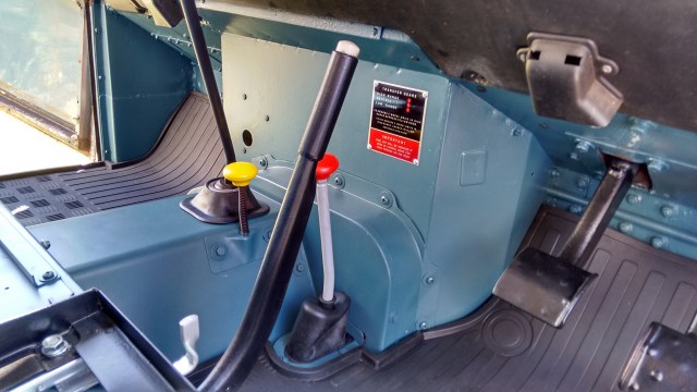 Levers, instruction plate