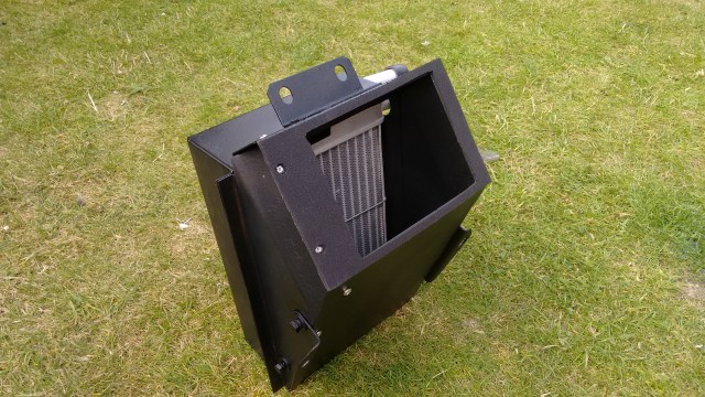 Heater box, home-made gasket