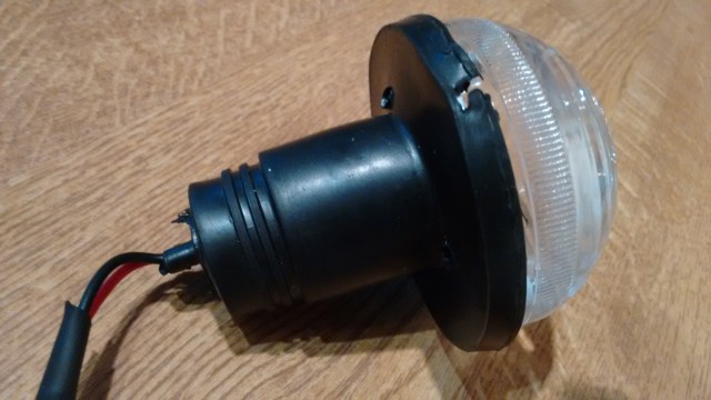 The condensation drain cut-out is poorly moulded but this was easily trimmed