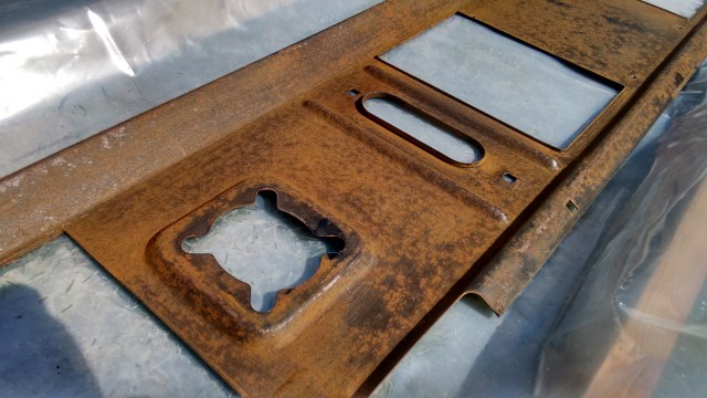 This side has virtually no paint