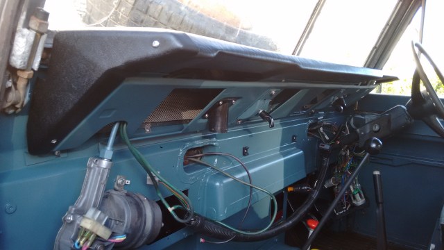 Vent levers fitted, still lots of tidying to do