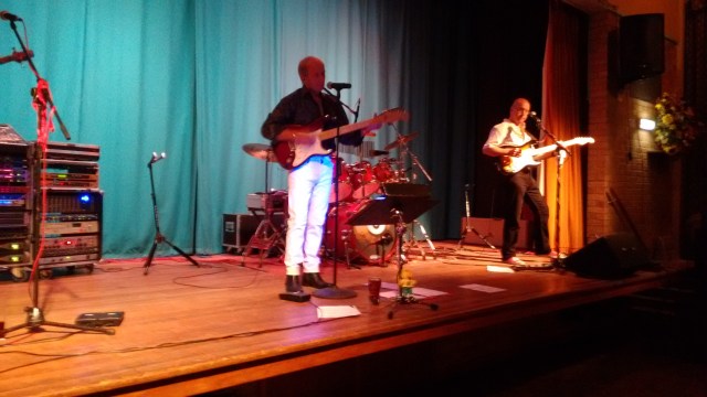 It's quite a wide stage