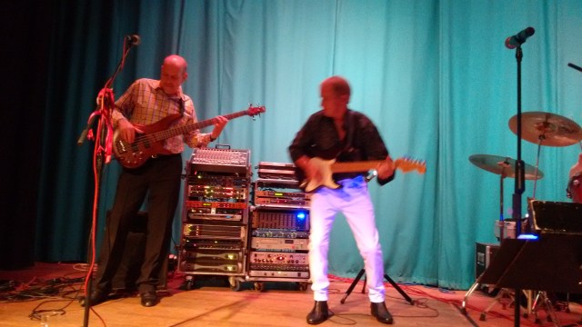 Bending them into tune...