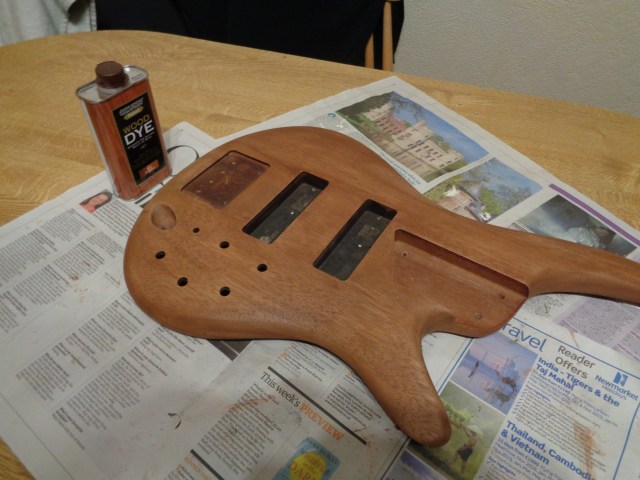 Ibanez SR 500 bass - sanded down